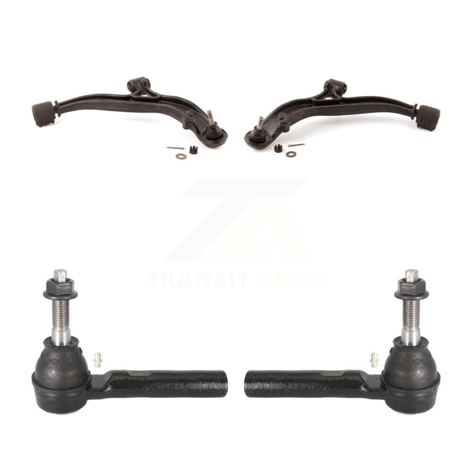 Front Suspension Control Arm Assembly And Tie Rod End Kit For 2005-2007 Dodge Grand Caravan Chrysler Town & Country KTR-102843