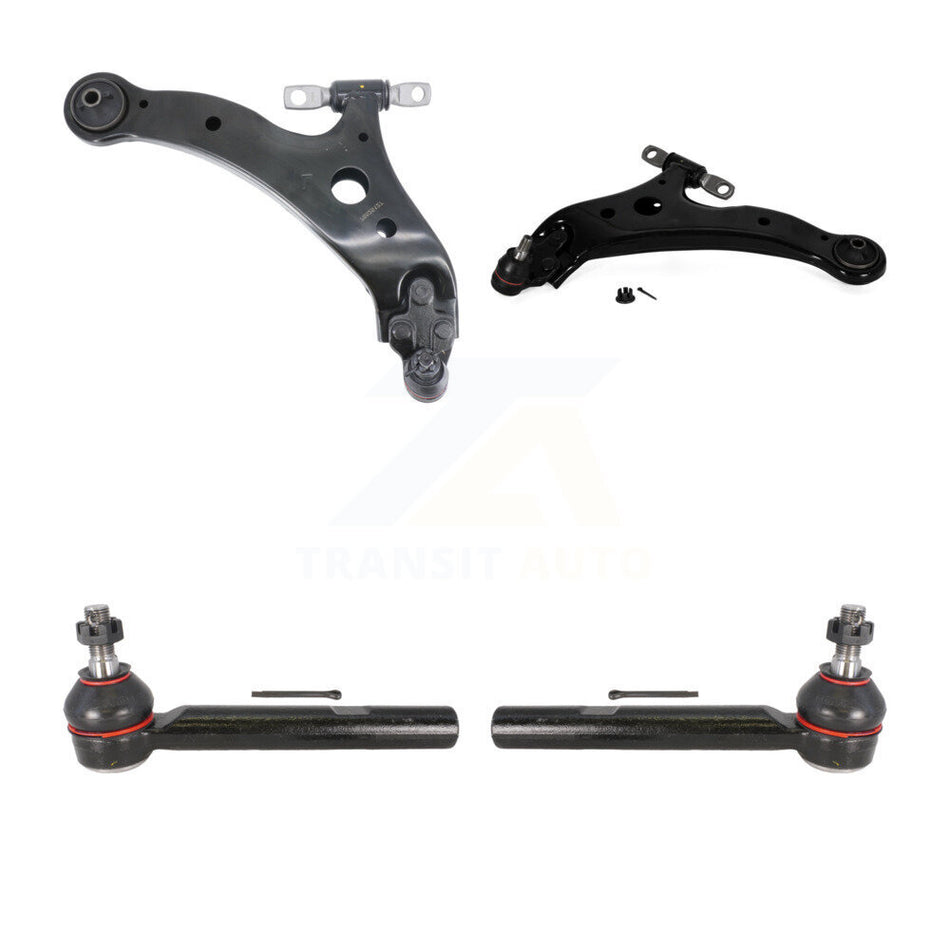 Front Suspension Control Arm Assembly And Tie Rod End Kit For Lexus Toyota Highlander RX350 RX330 RX400h KTR-102857