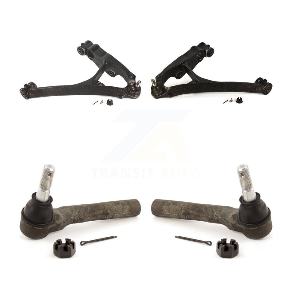 Front Suspension Control Arm Assembly And Tie Rod End Kit For Chevrolet Express 1500 2500 GMC Savana AWD KTR-102868