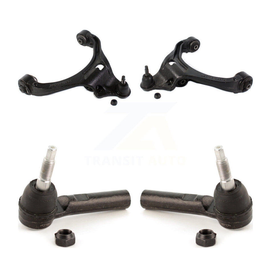 Front Suspension Control Arm Assembly And Tie Rod End Kit For Dakota Dodge Mitsubishi Raider Ram KTR-102871