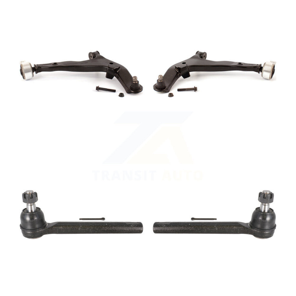 Front Suspension Control Arm Assembly And Tie Rod End Kit For 2005-2007 Nissan Murano KTR-102883