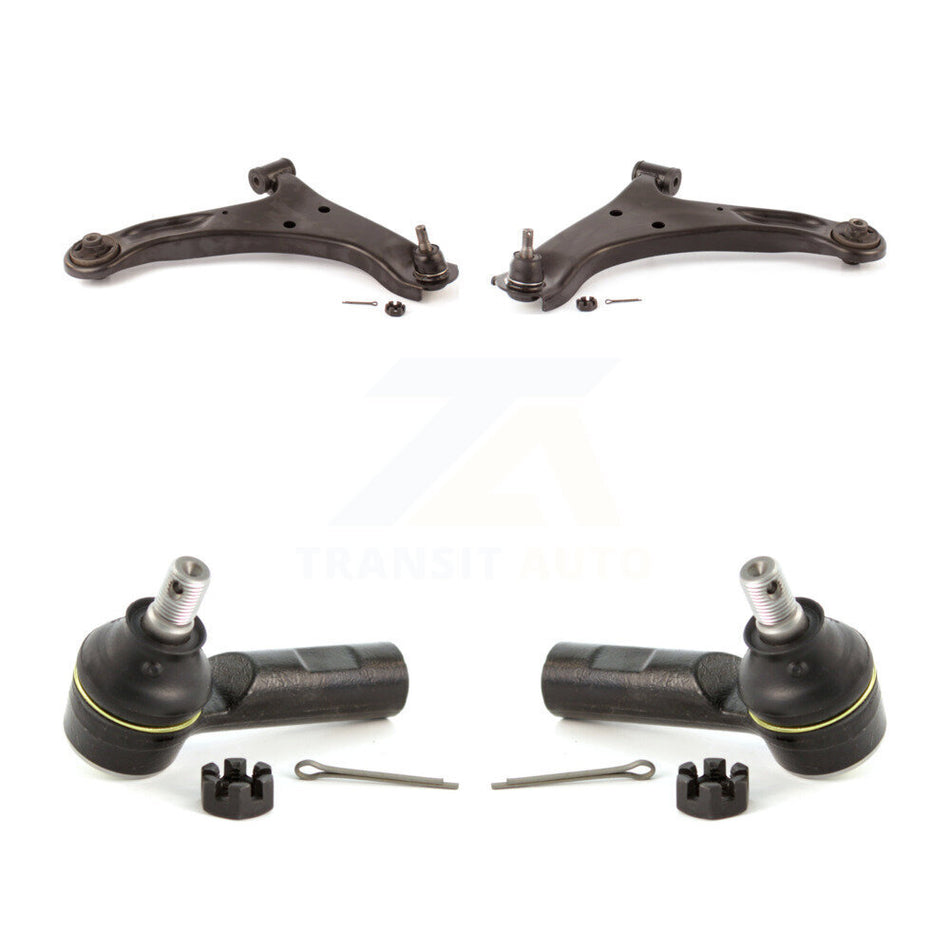 Front Suspension Control Arm Assembly And Tie Rod End Kit For 2006-2013 Suzuki Grand Vitara KTR-102888