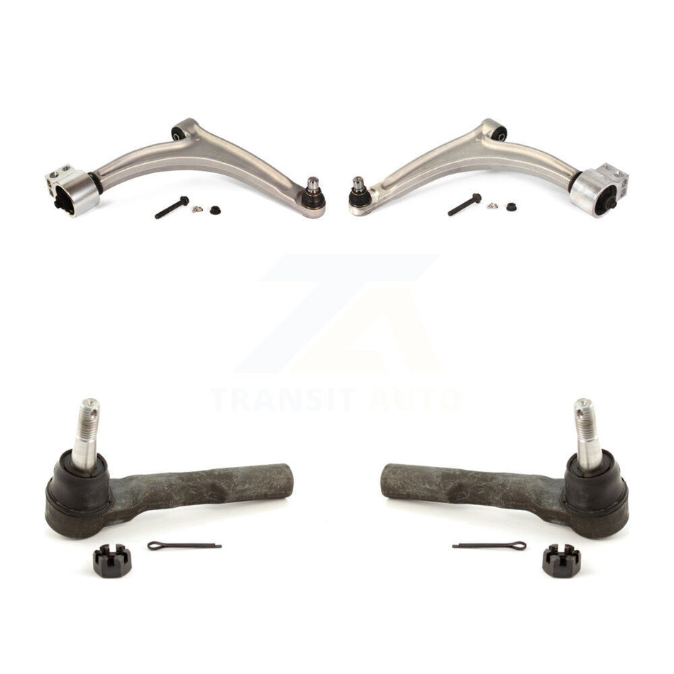 Front Suspension Control Arm Assembly And Tie Rod End Kit For Chevrolet Malibu Pontiac G6 Saturn Aura Contains Rear Bushings KTR-102896
