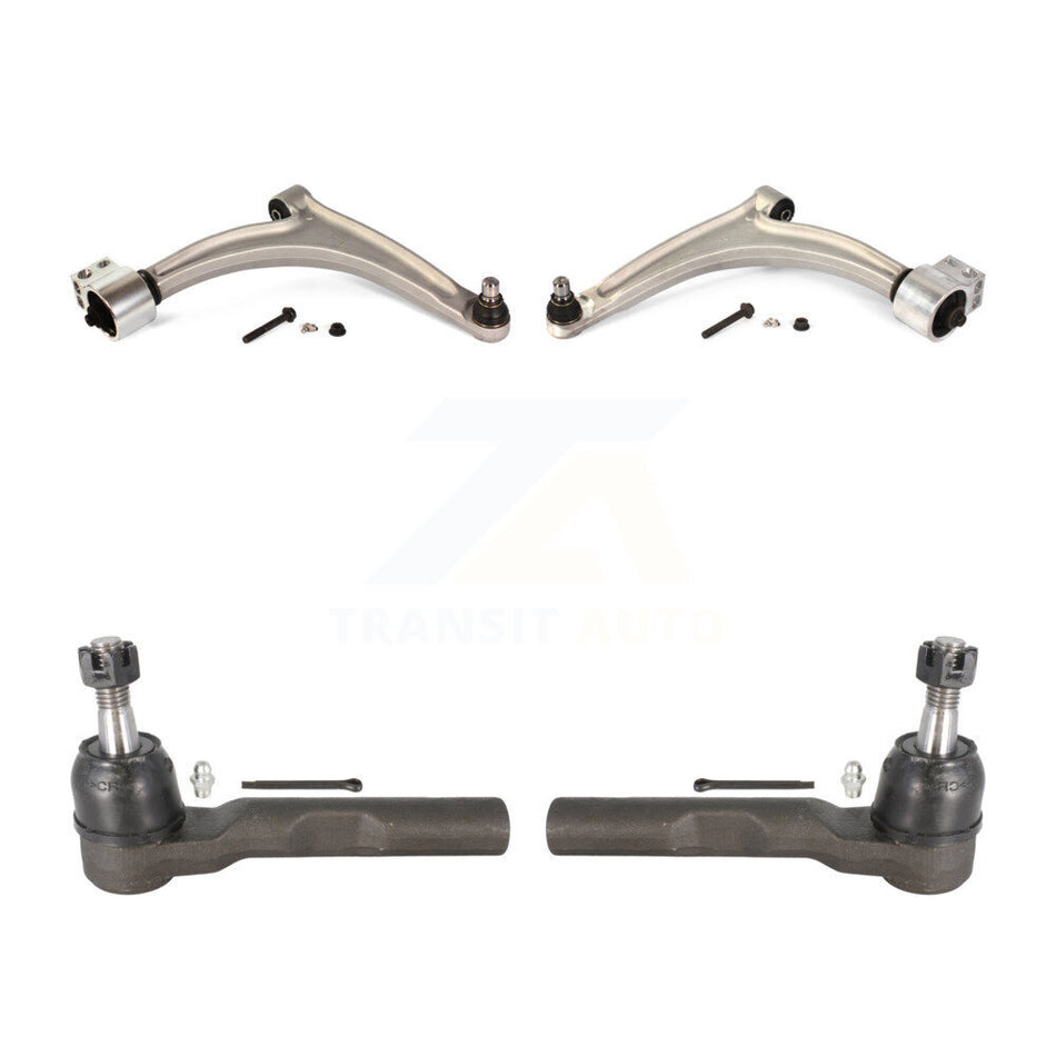 Front Suspension Control Arm Assembly And Tie Rod End Kit For Chevrolet Malibu Pontiac G6 Saturn Aura Contains Rear Bushings KTR-102896