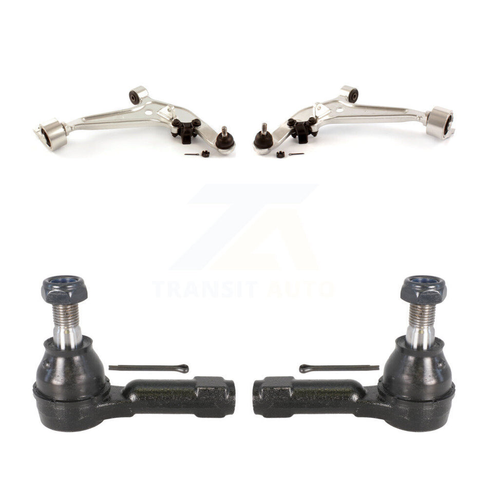 Front Suspension Control Arm Assembly And Tie Rod End Kit For 2005-2006 Nissan X-Trail KTR-102903