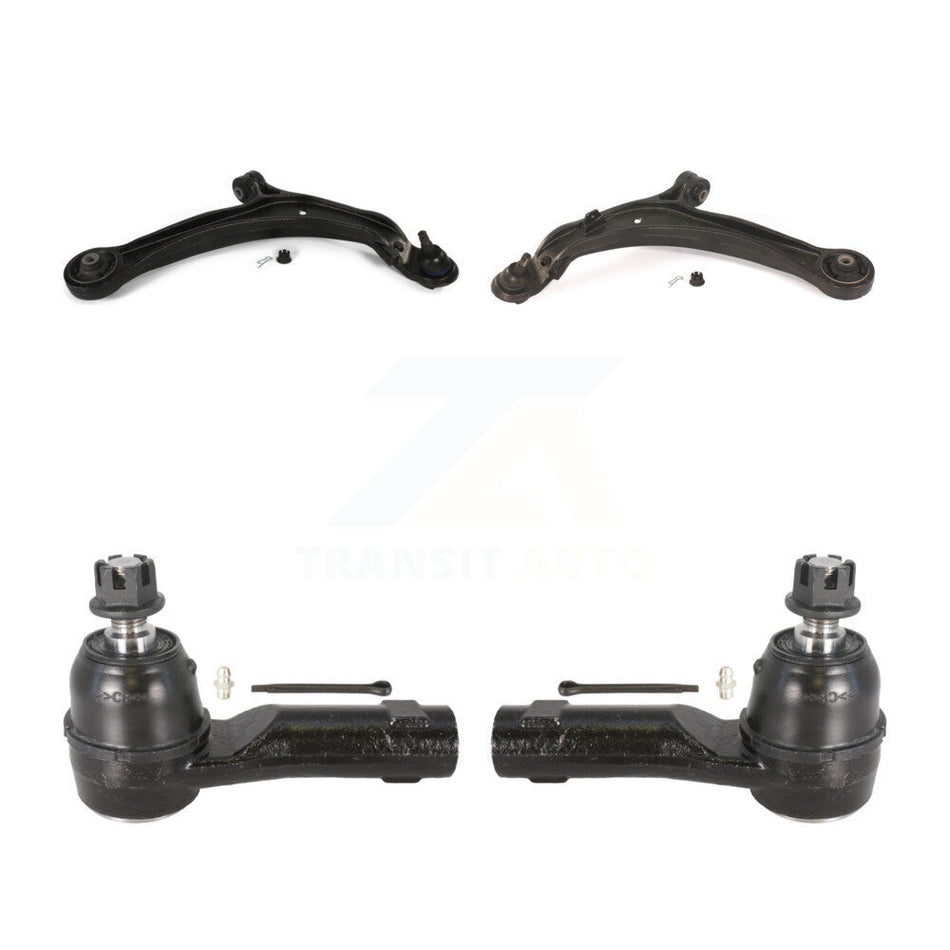 Front Suspension Control Arm Assembly And Tie Rod End Kit For 2011-2017 Honda Odyssey KTR-102906