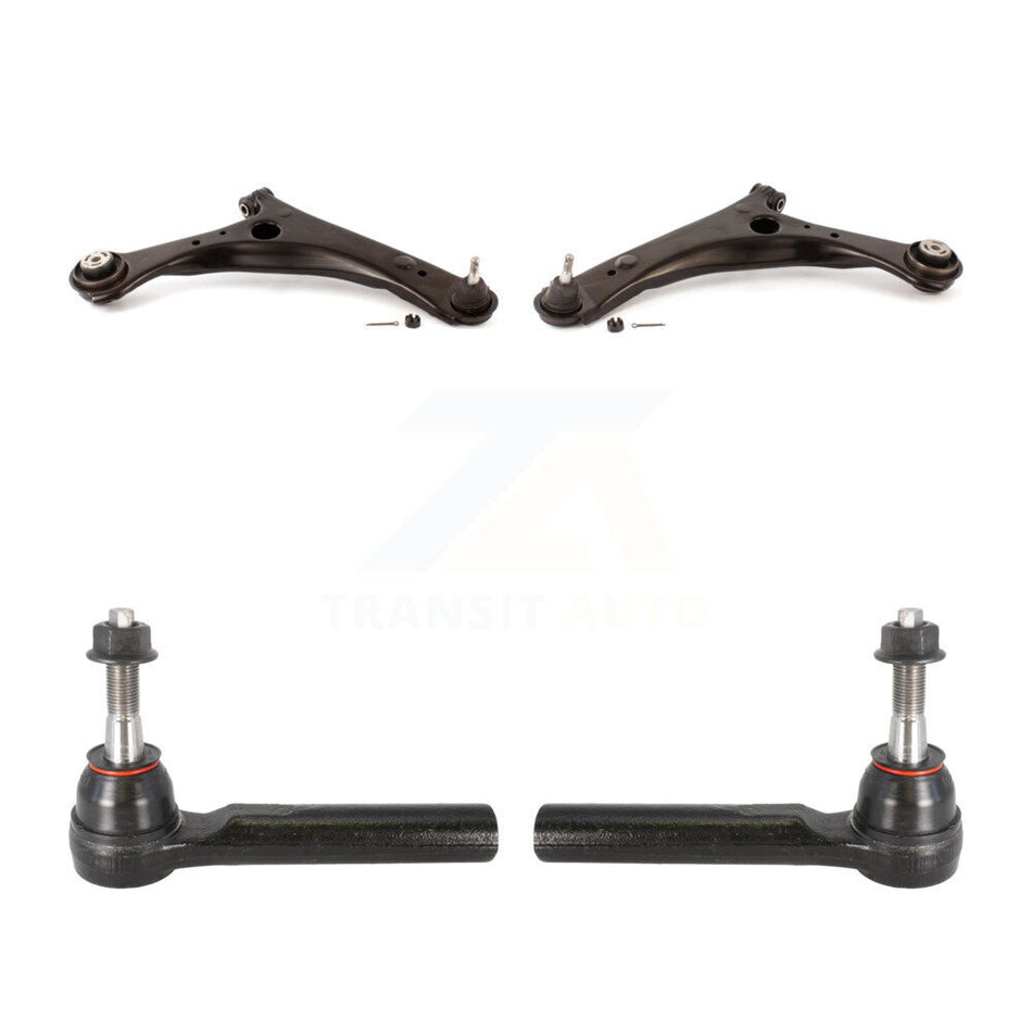 Front Suspension Control Arm Assembly And Tie Rod End Kit For Dodge Grand Caravan Chrysler Town & Country Volkswagen Routan Ram C/V KTR-102907