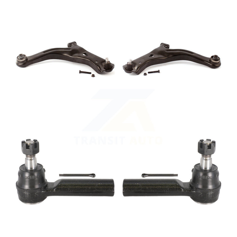 Front Suspension Control Arm Assembly And Tie Rod End Kit For Ford Escape Mazda Tribute Mercury Mariner KTR-102919