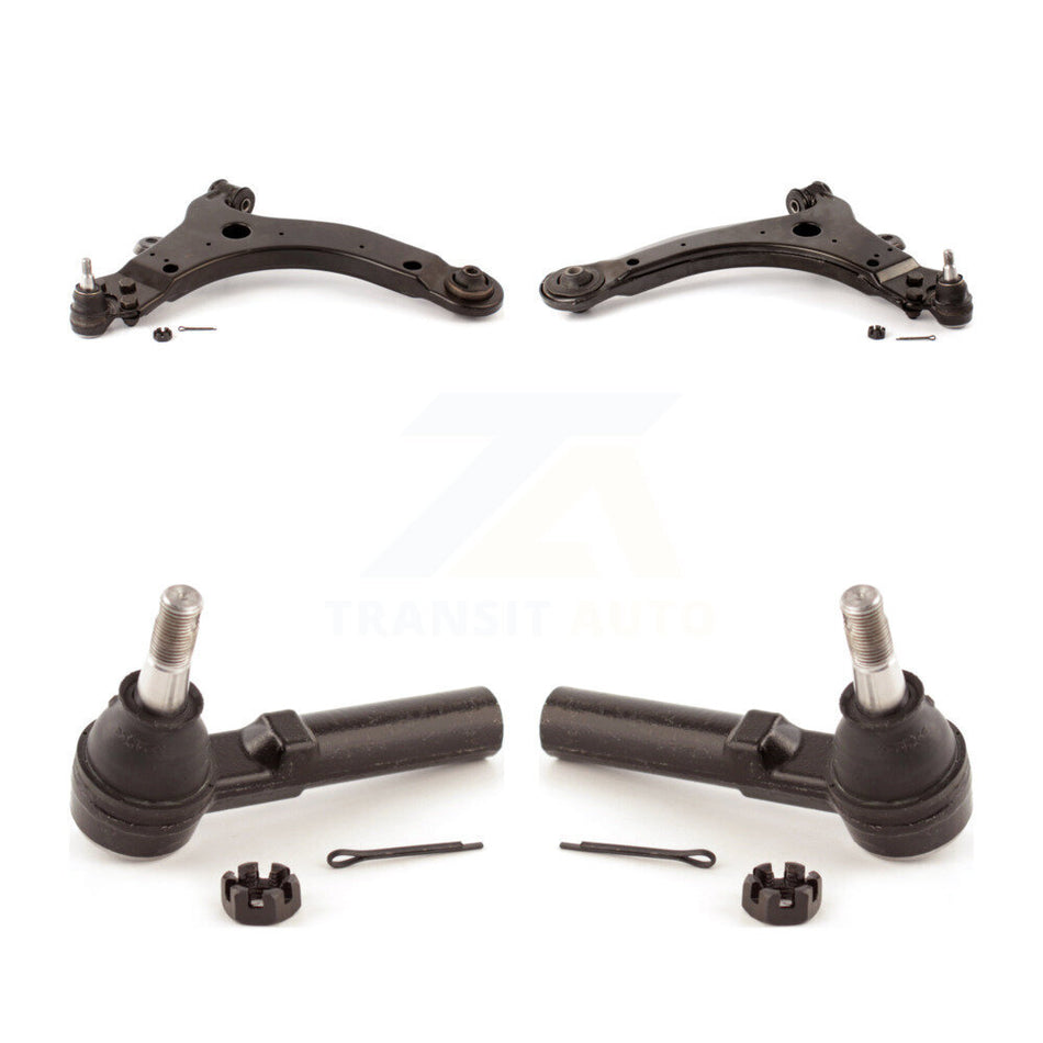 Front Suspension Control Arm Assembly And Tie Rod End Kit For Chevrolet Impala Buick Century Pontiac Grand Prix LaCrosse Monte Carlo Limited Regal Oldsmobile Intrigue Allure KTR-102926