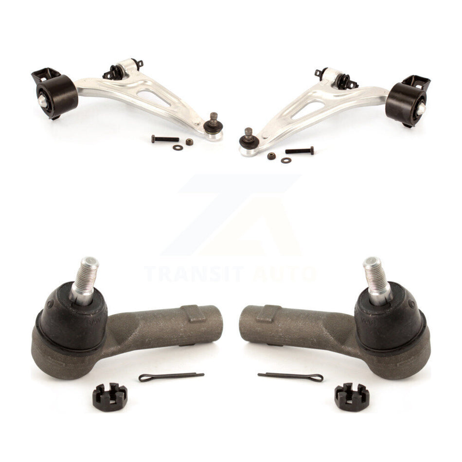 Front Suspension Control Arm Assembly And Tie Rod End Kit For 2004-2007 Ford Freestar Mercury Monterey KTR-102927