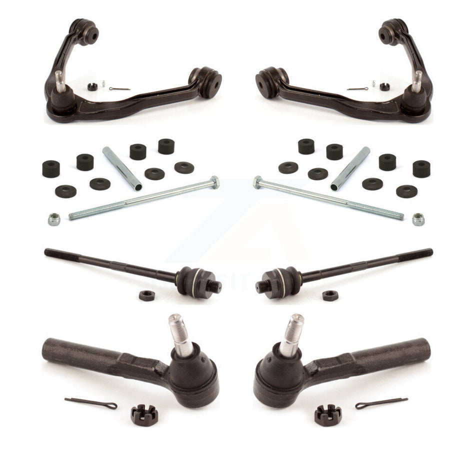 Front Control Arm Ball Joint Tie Rod End Link Kit For Chevrolet Silverado 1500 GMC Sierra KTR-102978