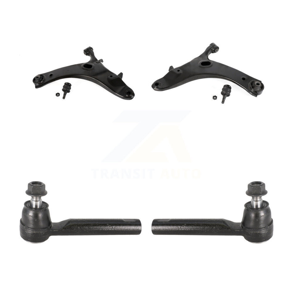 Front Suspension Control Arm Assembly And Tie Rod End Kit For Subaru Forester Impreza WRX KTR-103131
