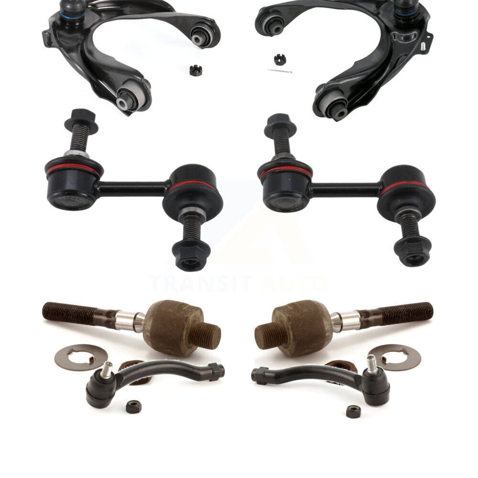 Front Suspension Control Arm Ball Joint Tie Rod End Link Kit (8Pc) For 2004-2006 Acura TL KTR-103263