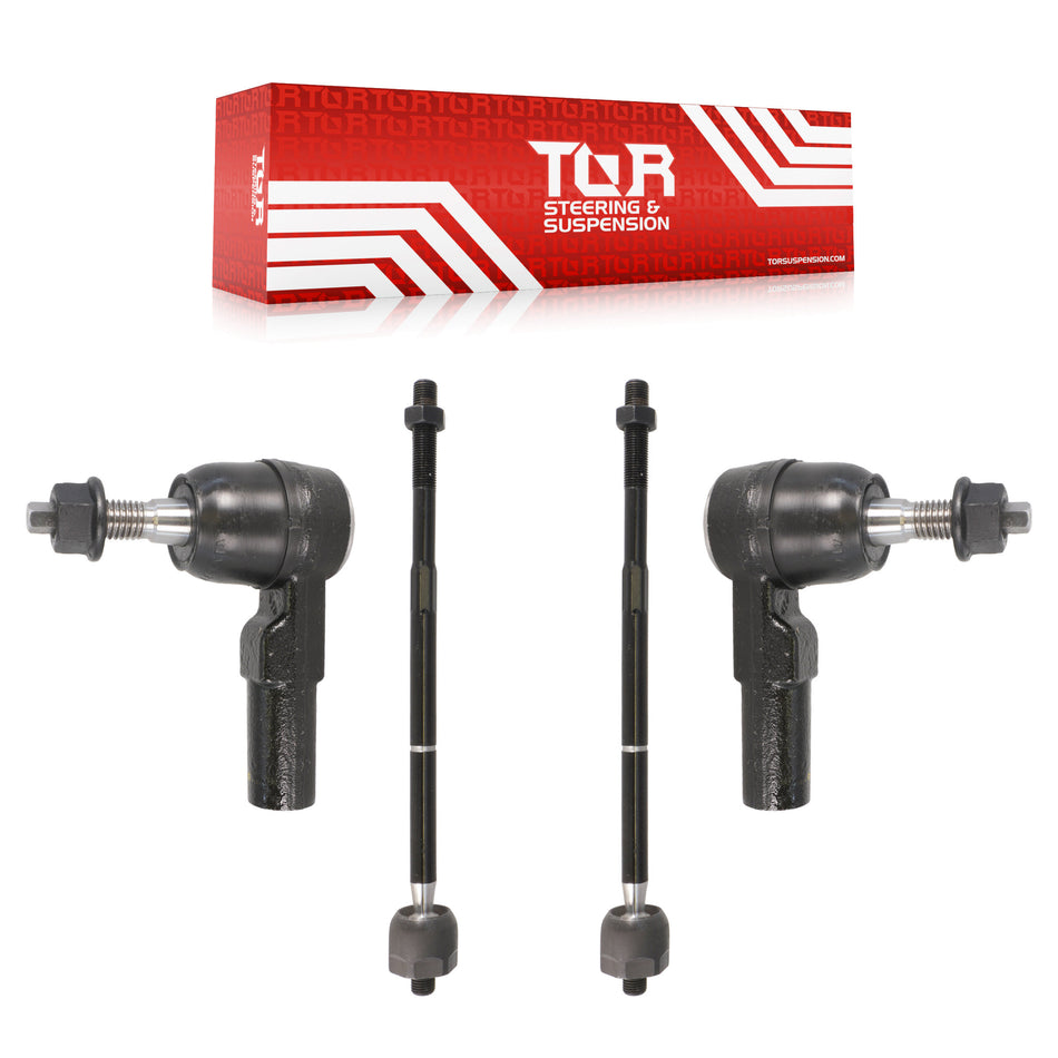 Front Steering Tie Rod End Kit For Buick Encore Chevrolet Trax KTR-103312