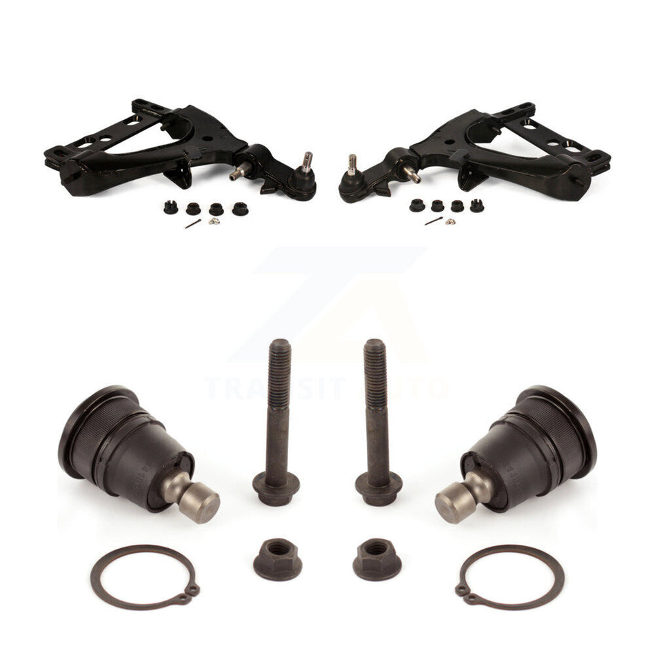 Front Suspension Control Arms And Upper Ball Joints Kit For Chevrolet Trailblazer GMC Envoy EXT XL Buick Rainier Oldsmobile Bravada XUV Isuzu Ascender Saab 9-7x KTR-103317
