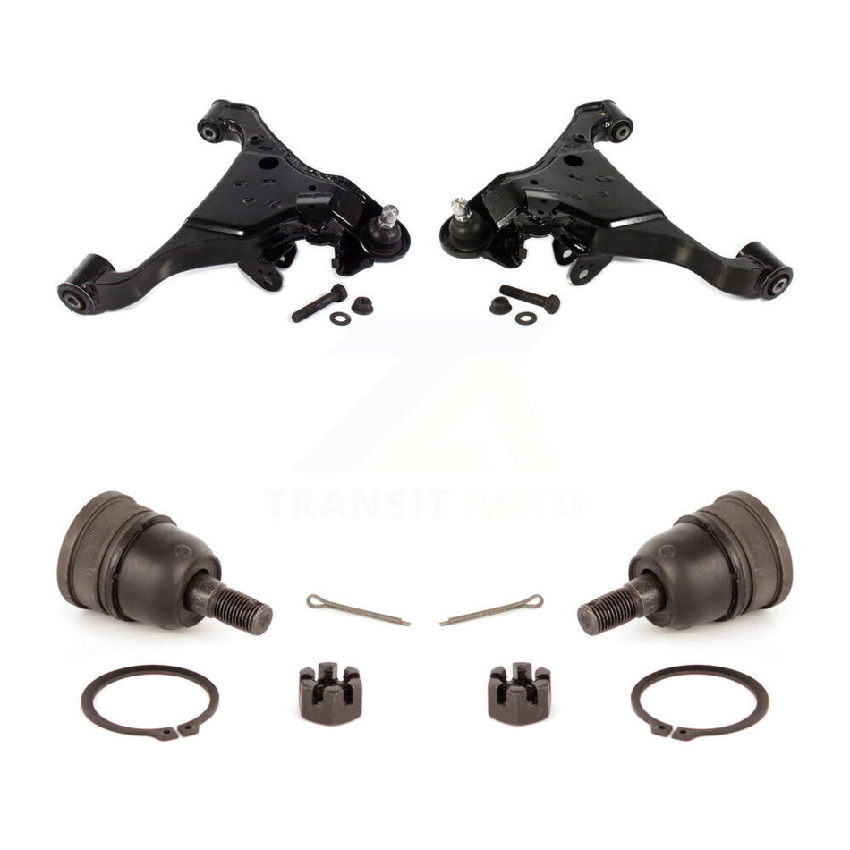 Front Suspension Control Arms And Upper Ball Joints Kit For Nissan Frontier Pathfinder Xterra KTR-103320
