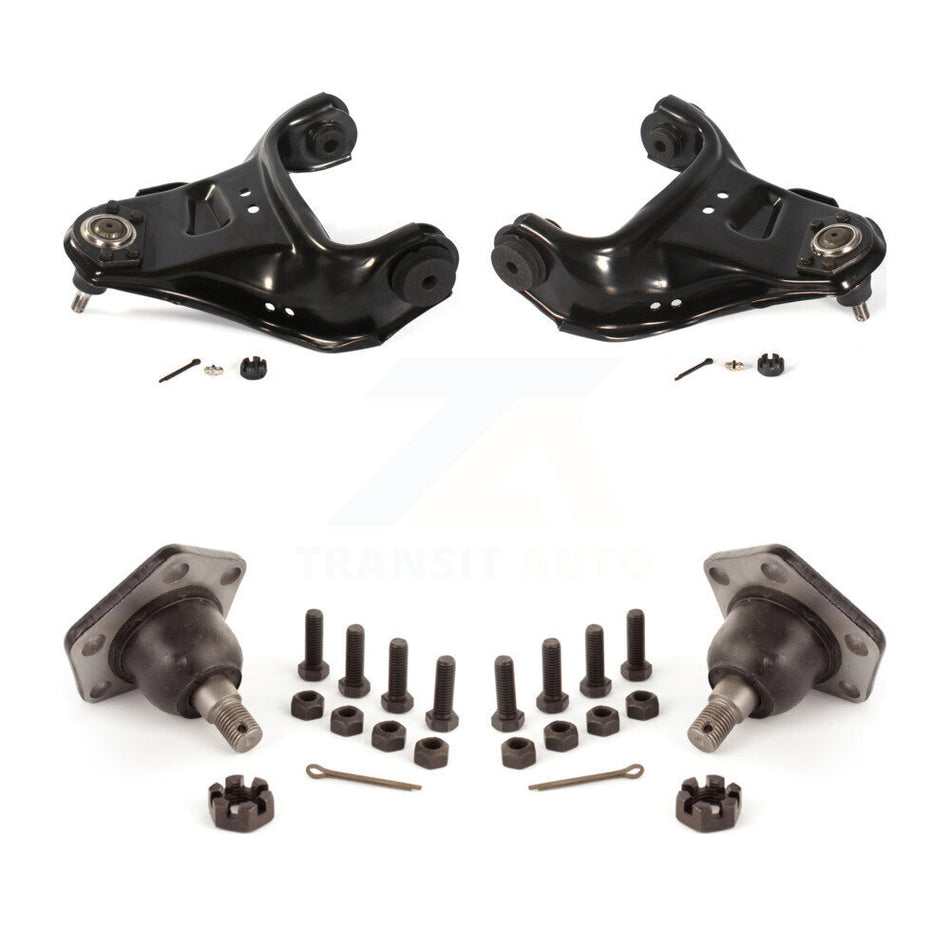Front Suspension Control Arms And Lower Ball Joints Kit For Chevrolet S10 Blazer GMC Sonoma Jimmy Oldsmobile Bravada S15 Isuzu Hombre Typhoon Syclone KTR-103356