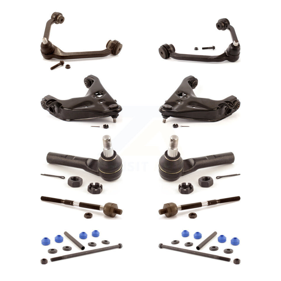 Front Control Arms Assembly And Lower Ball Joints Tie Rods Link Sway Bar Suspension Kit (10Pc) For Ford Ranger Explorer Mazda Mercury Mountaineer B3000 B4000 B2500 KTR-103539