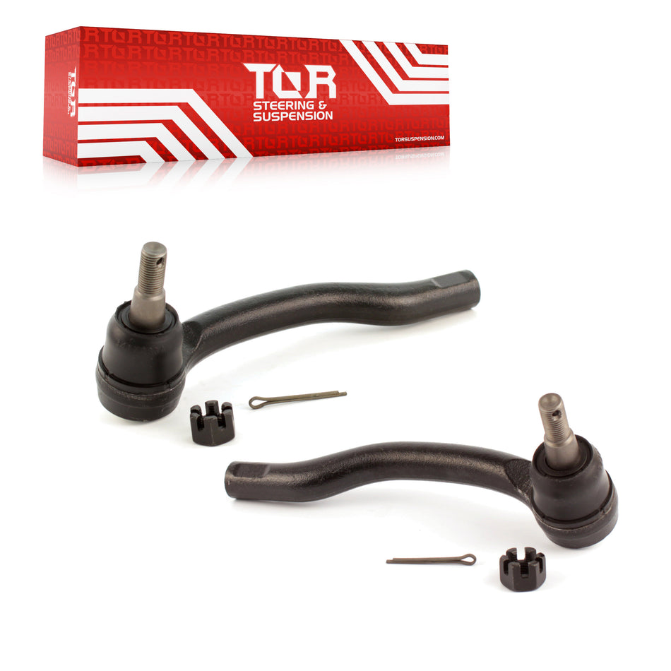 Front Steering Tie Rod End Kit For INFINITI G37 Q50 G35 M35 Nissan 370Z QX50 Q60 EX35 M37 G25 Q70 Q70L M45 Q40 M56 EX37 M35h KTR-103812
