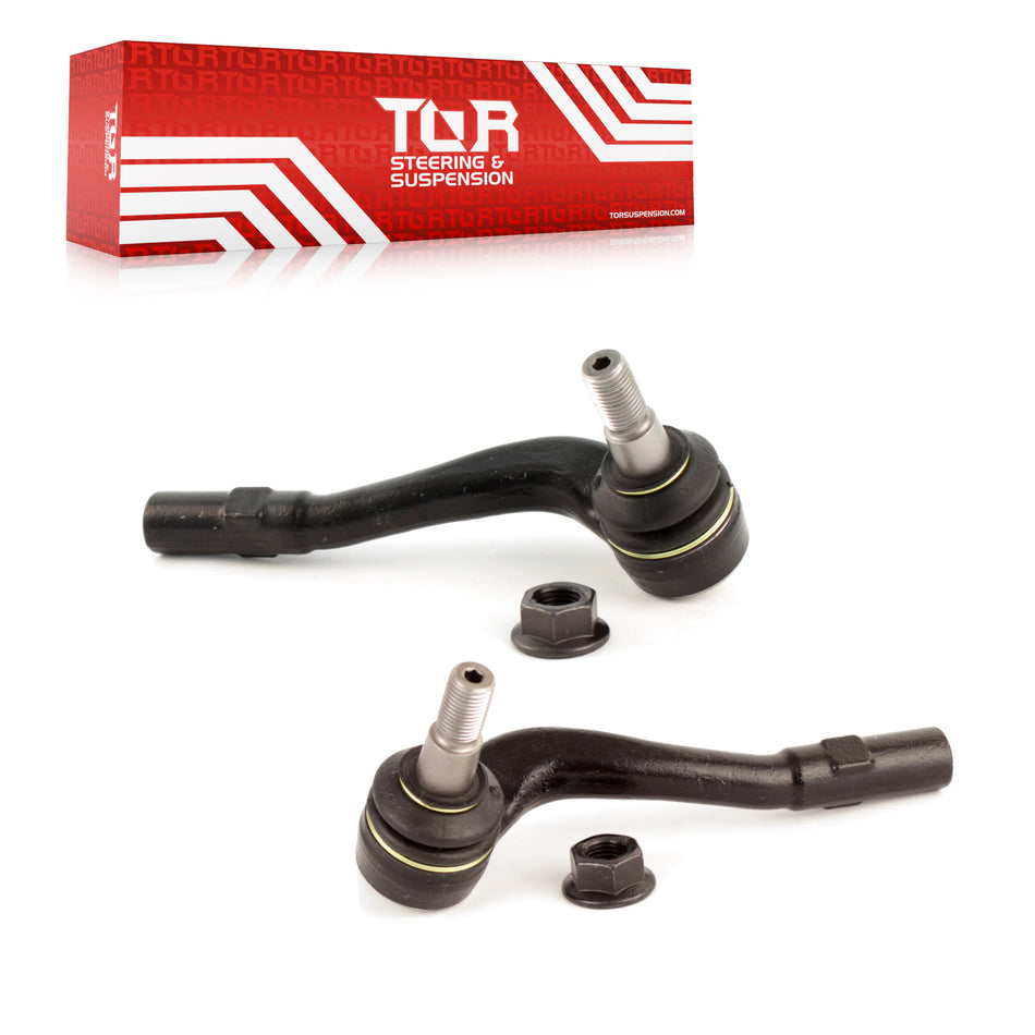 Front Steering Tie Rod End Kit For Mercedes-Benz C230 C240 CLK350 C320 C280 CLK320 CLK500 SLK350 SLK280 CLK550 SLK300 C350 SLK55 AMG CLK55 C32 C55 G63 CLK63 KTR-103911