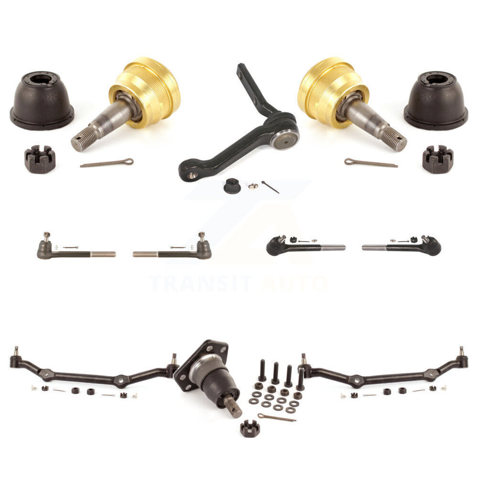 Front Steering Tie Rod End Ball Joints Center link Idler Arm Kit (10Pc) For Chevrolet S10 Blazer GMC Sonoma Jimmy Isuzu Hombre KTR-103948
