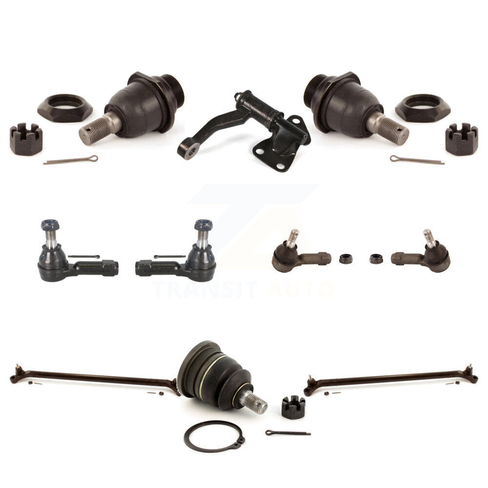 Front Steering Tie Rod End Ball Joints Center link Idler Arm Kit (10Pc) For Nissan Frontier Xterra KTR-103949
