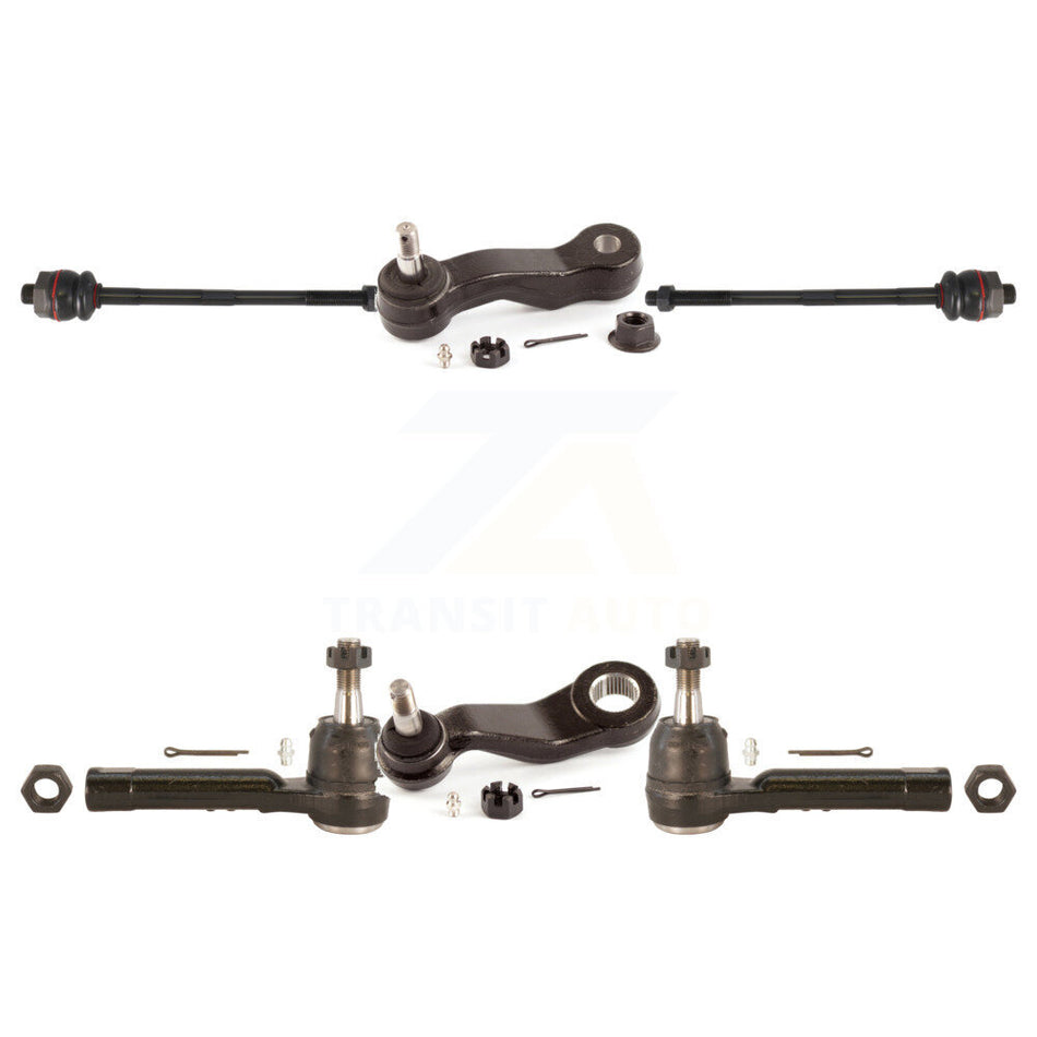Front Tie Rod End Ball Joints Idler Arm Pitman Kit For Chevrolet Silverado 1500 GMC Tahoe Sierra Suburban Yukon Avalanche XL Cadillac Classic Escalade ESV EXT Without Frame Bracket KTR-103957