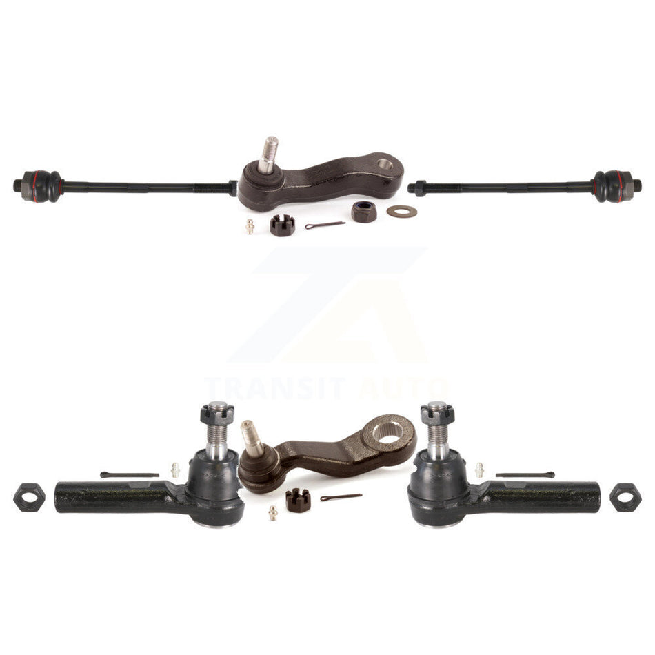 Front Steering Tie Rod End Ball Joints Idler Arm Pitman Kit For 2007-2007 Chevrolet Silverado 2500 HD Classic GMC Sierra 3500 1500 3 Groove Spline KTR-103962