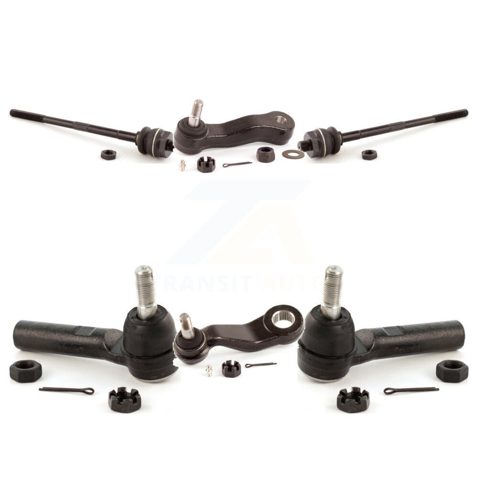 Front Steering Tie Rod End Ball Joints Idler Arm Pitman Kit For Chevrolet Silverado 2500 HD GMC Sierra 3500 Hummer H2 Classic 1500 Suburban Yukon XL KTR-103963