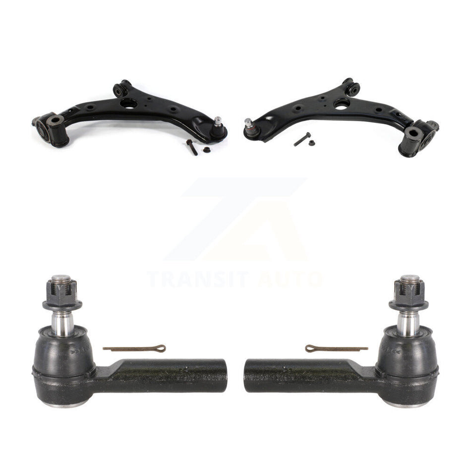 Front Suspension Control Arm Assembly And Tie Rod End Kit For 2013-2016 Mazda CX-5 KTR-103974