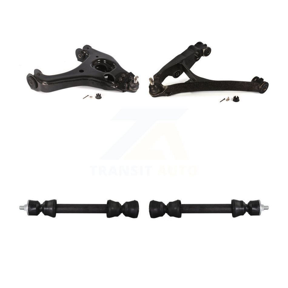 Front Suspension Control Arm And Ball Joint Assembly Stabilizer Bar Link Kit For 2005 Chevrolet Silverado 1500 RWD with Torsion front springs KTR-104027