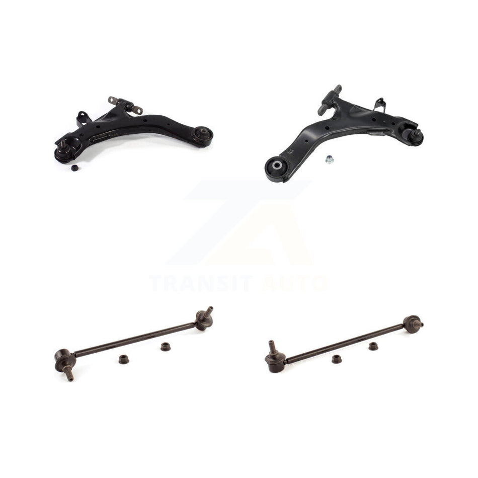 Front Suspension Control Arm And Ball Joint Assembly Stabilizer Bar Link Kit For 2003-2008 Hyundai Tiburon KTR-104028