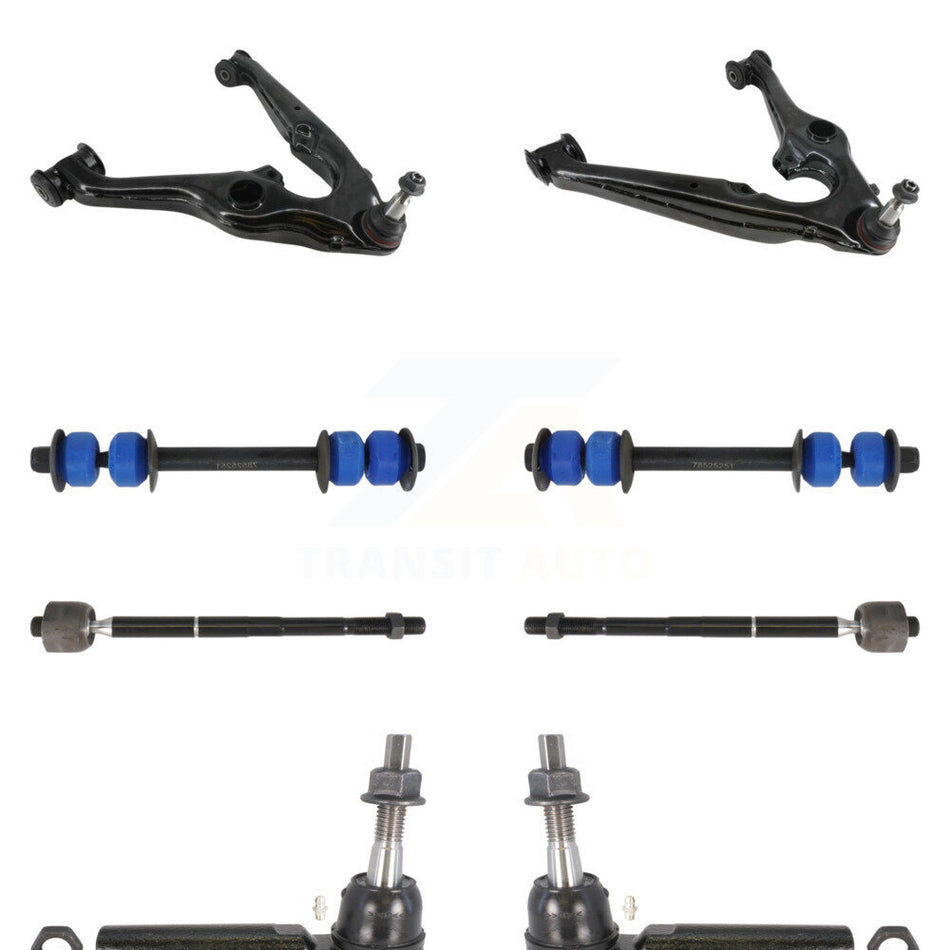 Front Control Arm Ball Joint Tie Rod End Link Kit (8Pc) For GMC Chevrolet Sierra 1500 XL KTR-104141
