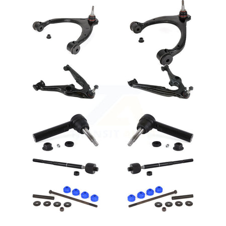 Front Control Arms Lower Ball Joints Tie Rods Link Sway Bar Kit (10Pc) For Chevrolet GMC KTR-104200