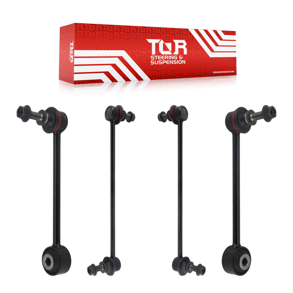 Front Rear Suspension Stabilizer Bar Link Kit For 2018-2021 Chevrolet Equinox GMC Terrain KTR-104262