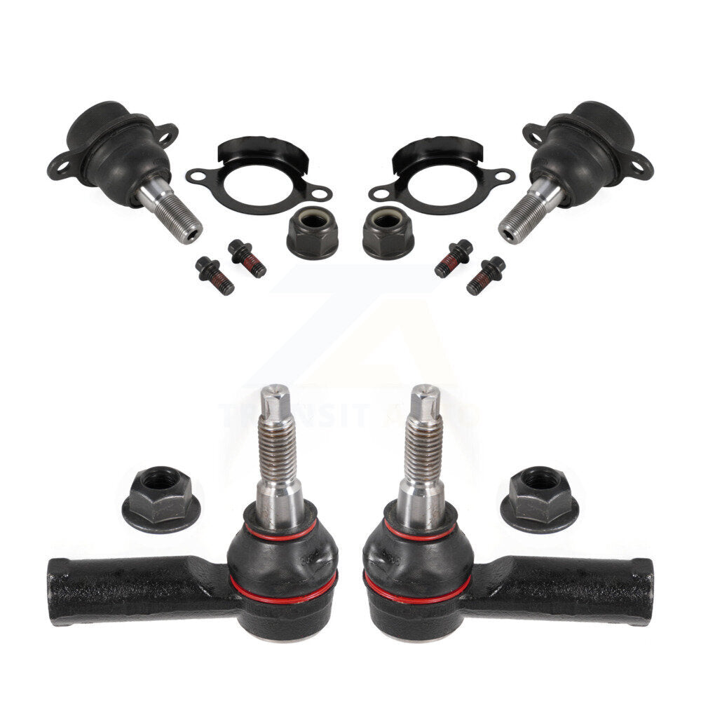 Front Ball Joint And Tie Rod End Kit For Ford Transit-250 Transit-150 Transit-350 HD KTR-104364