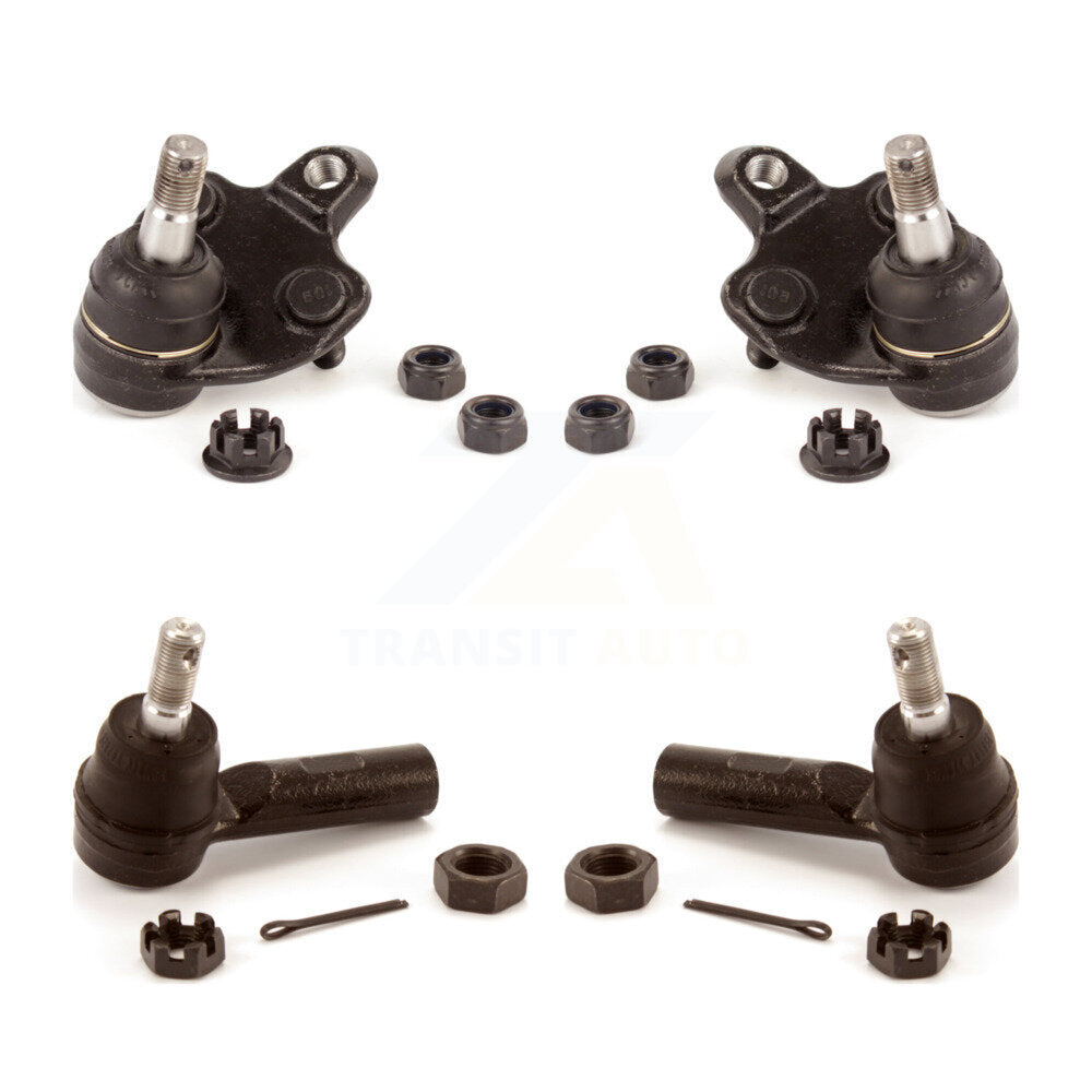 Front Suspension Ball Joint And Tie Rod End Kit For 2003-2008 Toyota Matrix Pontiac Vibe KTR-104370