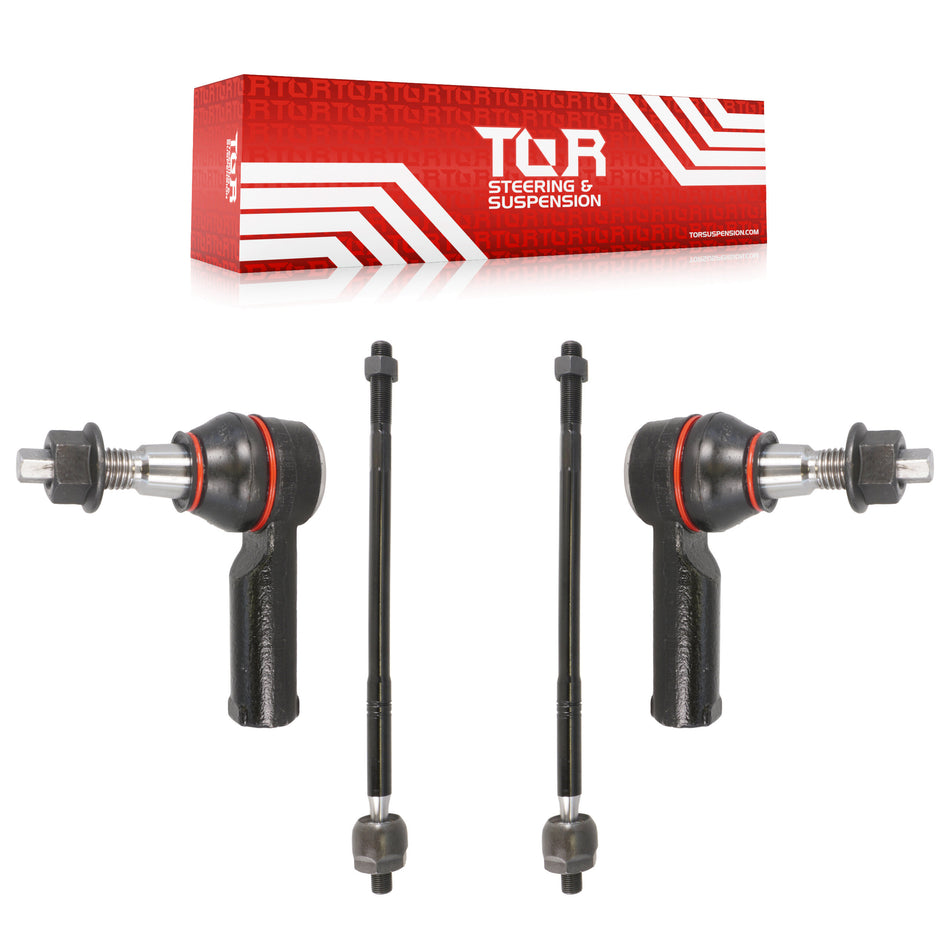Front Steering Tie Rod End Kit For 2015-2019 Ford Transit-250 Transit-150 Transit-350 HD KTR-104428