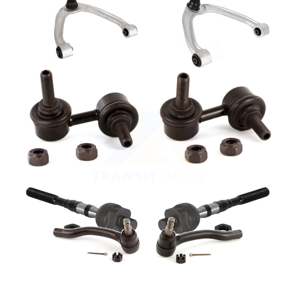 Front Control Arm & Ball Joint Tie Rod End Link Kit (8Pc) For INFINITI Q50 G37 QX50 EX35 KTR-104444