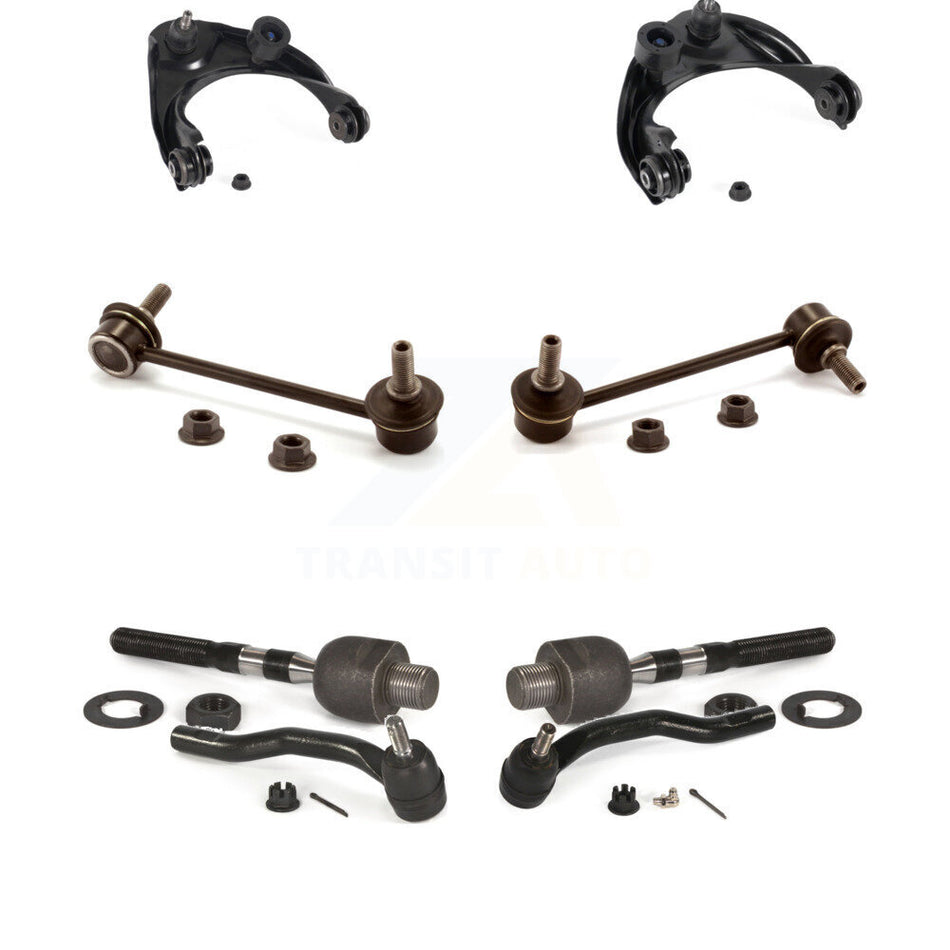 Front Suspension Control Arm & Ball Joint Assembly Tie Rod End Link Kit (8Pc) For Mazda 6 KTR-104445