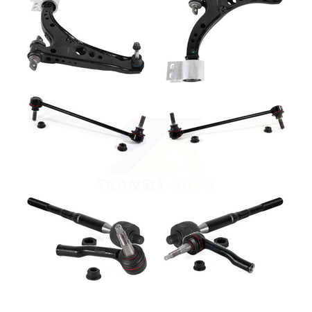 Front Control Arm Ball Joint Assembly Tie Rod End Link Kit (8Pc) For Chevrolet Cruze Volt KTR-104448