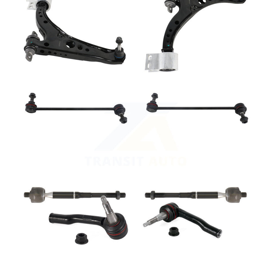 Front Control Arm Ball Joint Assembly Tie Rod End Link Kit (8Pc) For Chevrolet Cruze Volt KTR-104448