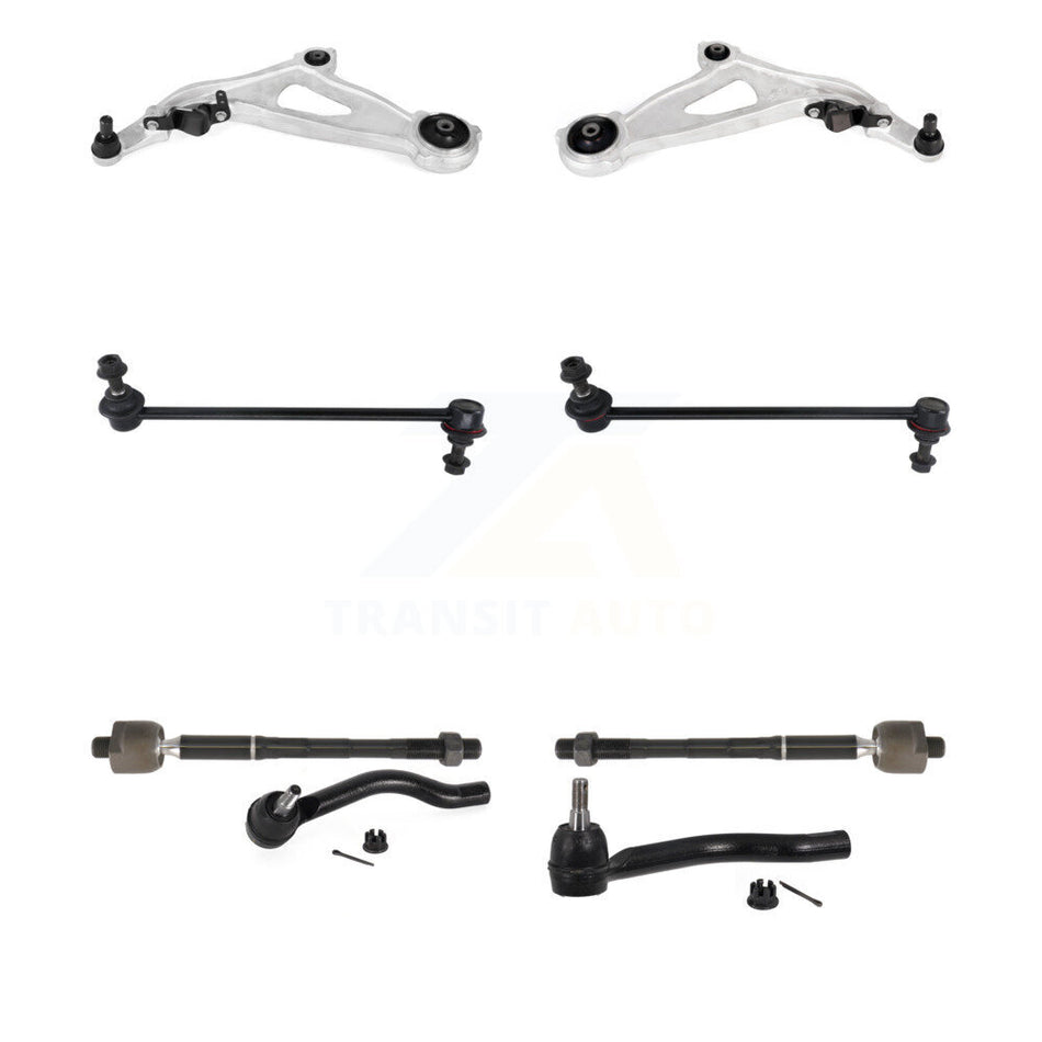 Front Control Arm & Ball Joint Tie Rod End Link Kit (8Pc) For Nissan Pathfinder INFINITI KTR-104451