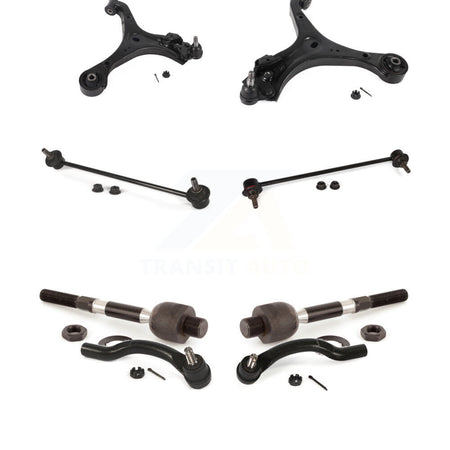 Front Control Arm And Ball Joint Tie Rod End Bar Link Kit (8Pc) For Honda Civic Acura ILX KTR-104454