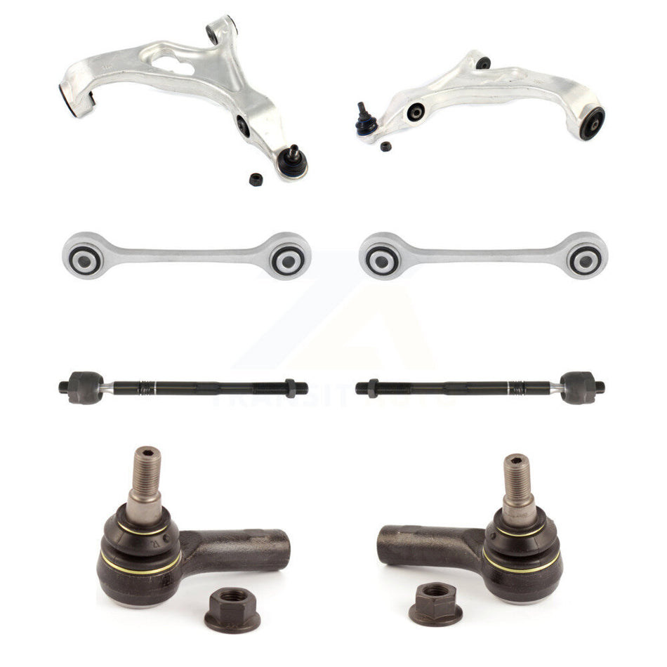 Front Control Arm & Ball Joint Tie Rod End Link Kit (8Pc) For Volkswagen Touareg Audi Q7 KTR-104476
