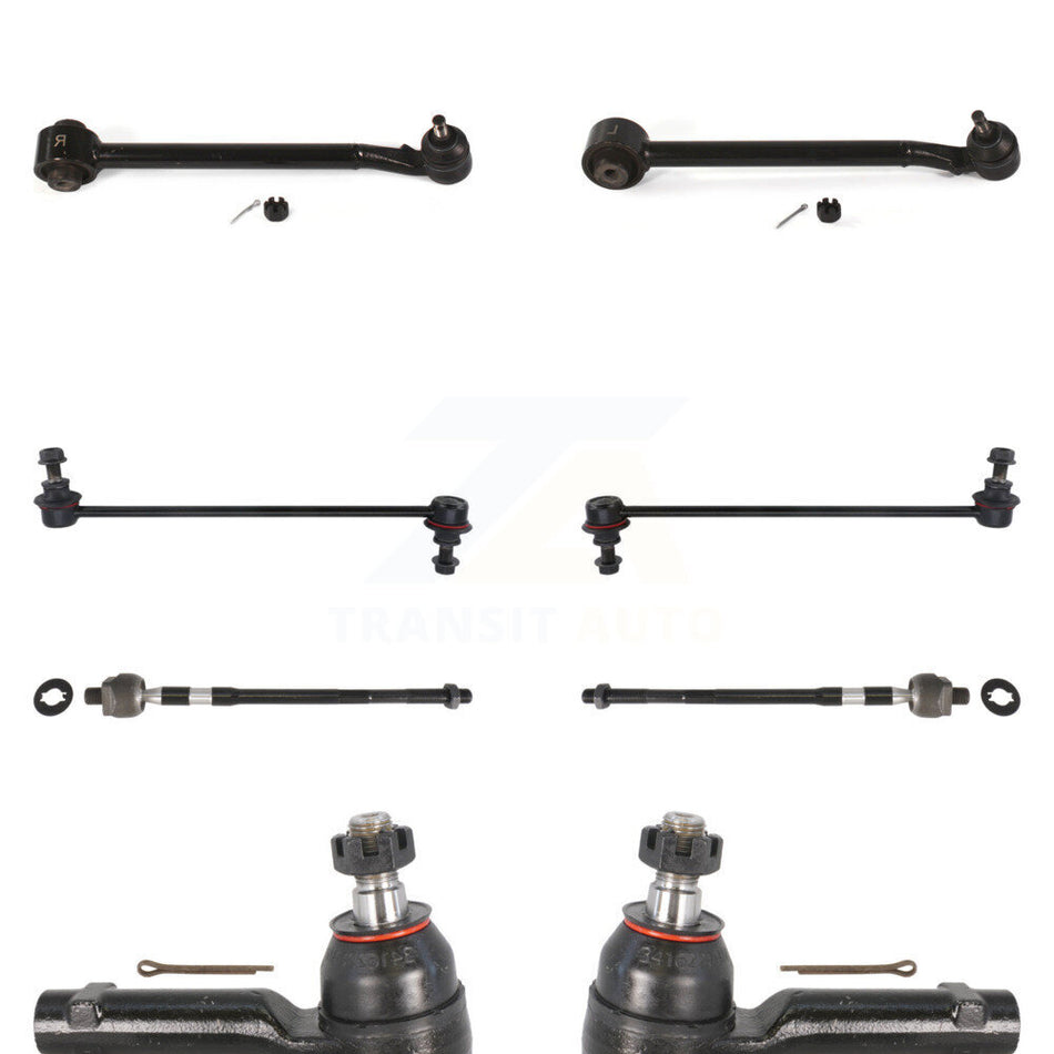 Front Control Arm And Ball Joint Tie Rod End Bar Link Kit (8Pc) For Hyundai Genesis Coupe KTR-104477