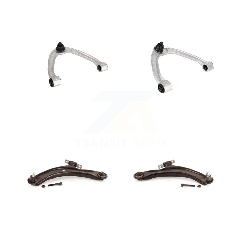 Front Suspension Control Arm Kit For 09-14 Nissan 370Z Base Touring Without Sport Package KTR-104513