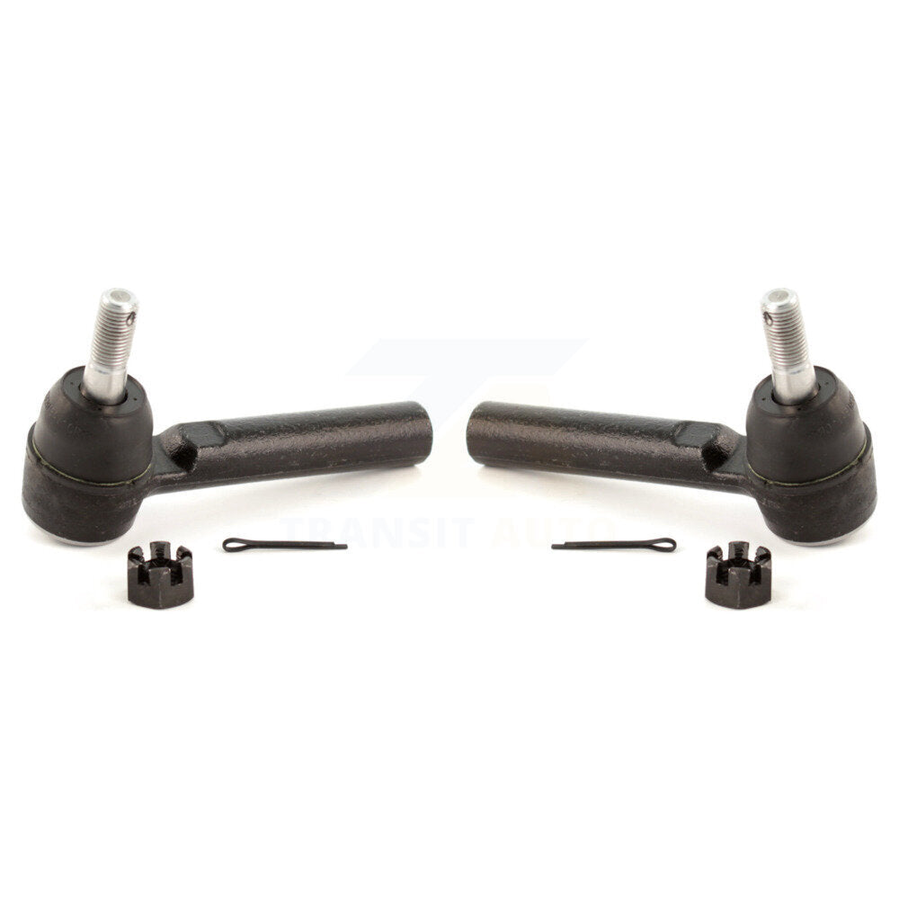 Front Outer Tie Rod End Pair For Chevrolet GMC Sierra 1500 Silverado Avalanche Cadillac KTR-104594