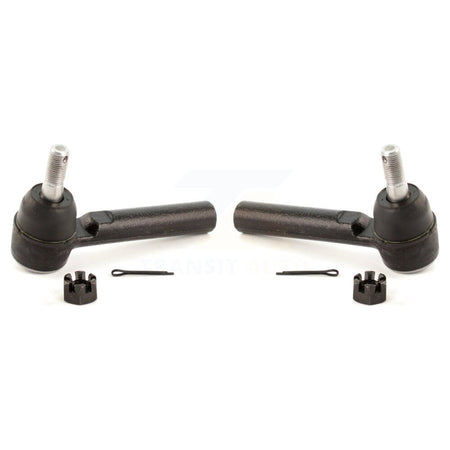 Front Outer Tie Rod End Pair For Chevrolet GMC Sierra 1500 Silverado Avalanche Cadillac KTR-104594