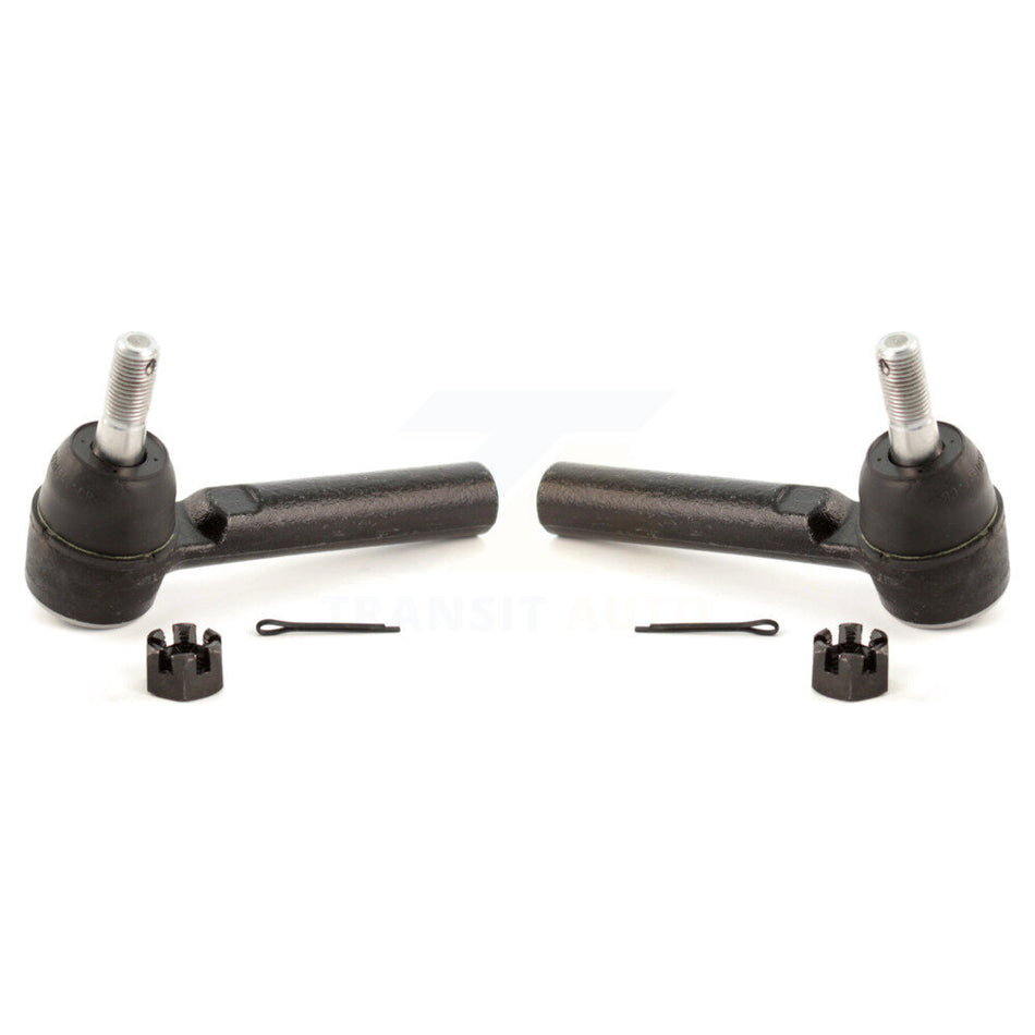 Front Outer Tie Rod End Pair For Chevrolet GMC Sierra 1500 Silverado Avalanche Cadillac KTR-104594